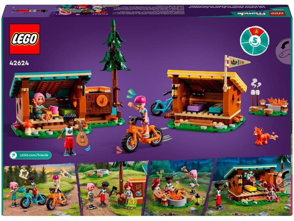 LEGO Friends Cabanas Aconchegantes do Acampamento - 7