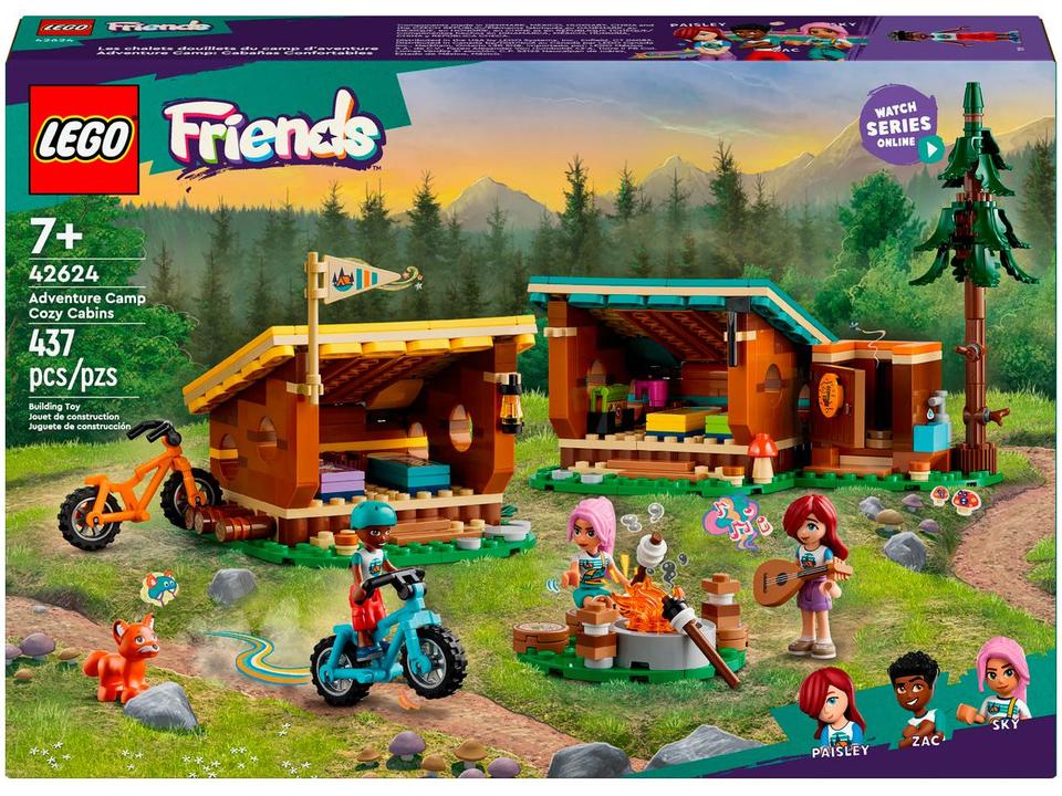 LEGO Friends Cabanas Aconchegantes do Acampamento - 6