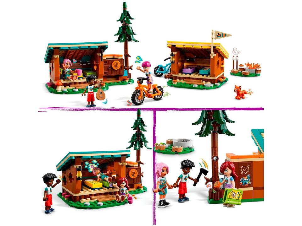 LEGO Friends Cabanas Aconchegantes do Acampamento - 5
