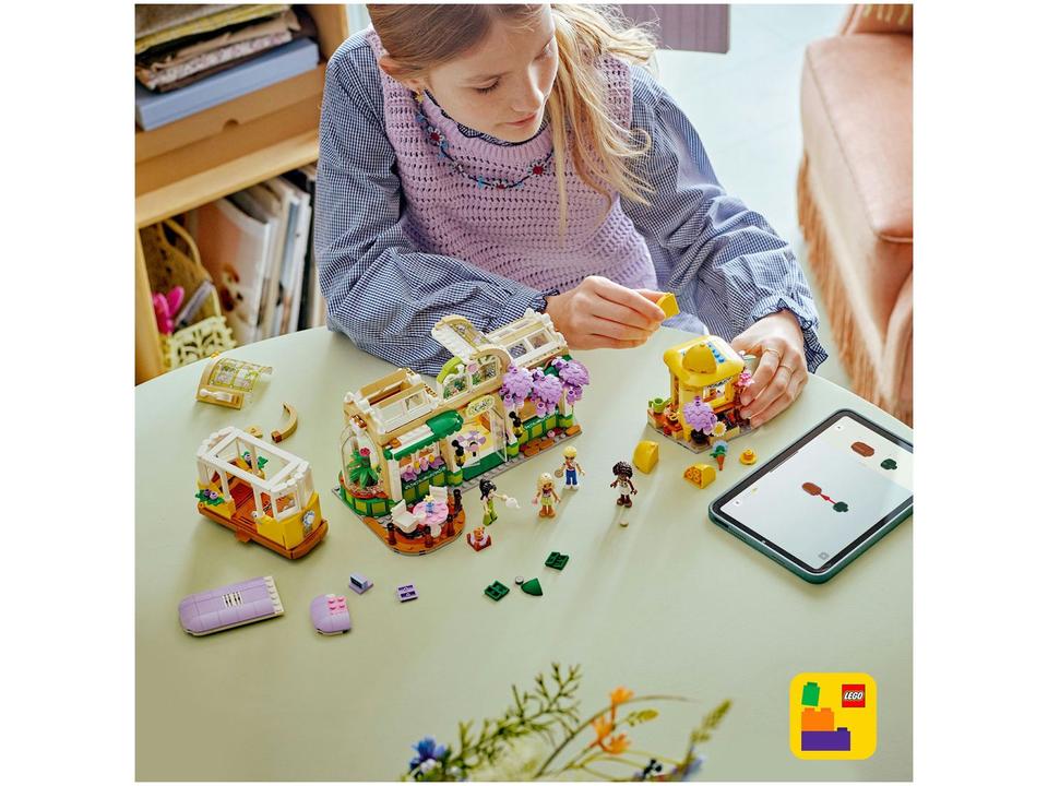 LEGO Friends Café das Plantas e Floricultura - 2