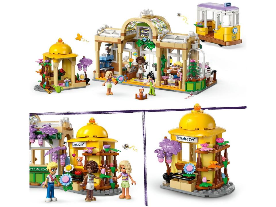 LEGO Friends Café das Plantas e Floricultura - 6