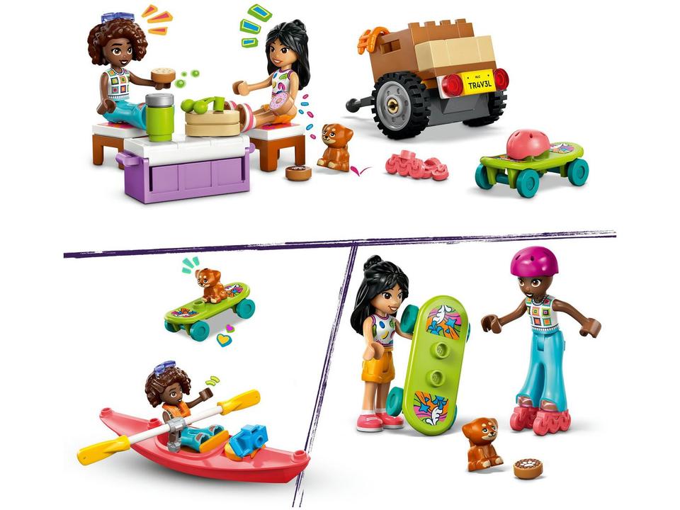 LEGO Friends Carro de Viagens na Estrada da - 5