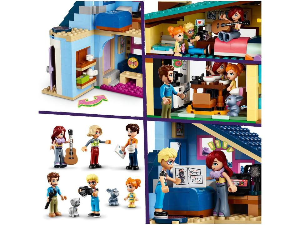 LEGO Friends Casas de Família de Olly e Paisley - 6