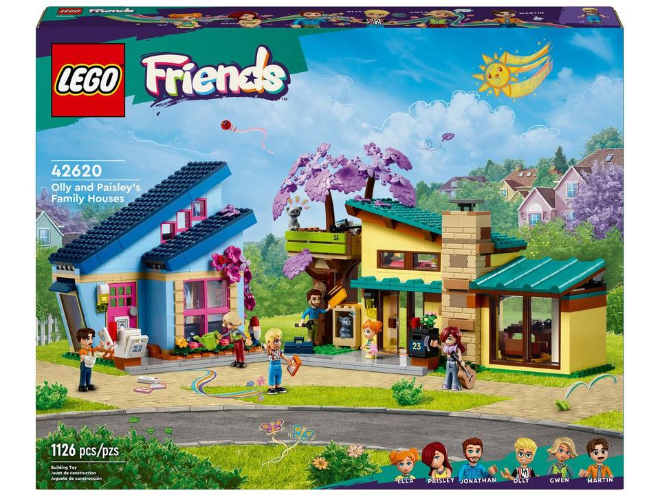 LEGO Friends Casas de Família de Olly e Paisley - 1