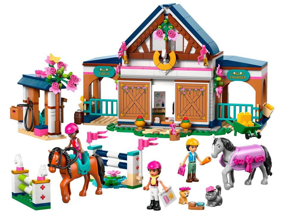 LEGO Friends Estábulo e Escola de Equitação - 4