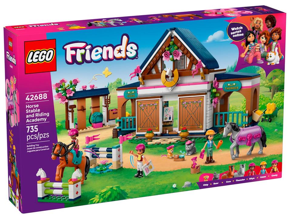LEGO Friends Estábulo e Escola de Equitação - 5