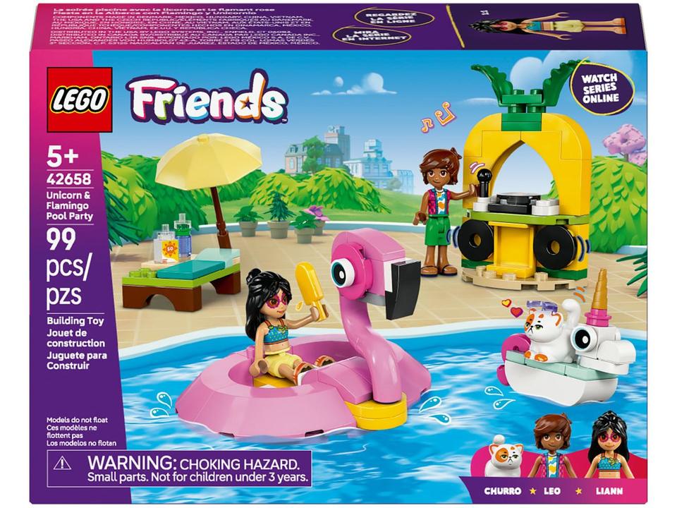 LEGO Friends Festa na Piscina com Unicórnio e - 8