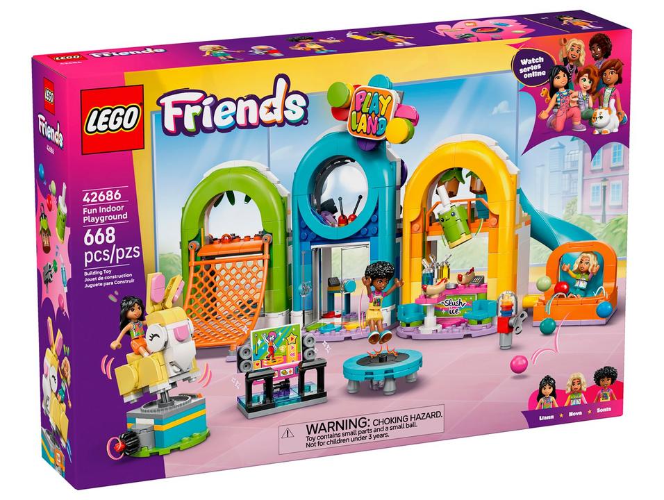 LEGO Friends Parque Infantil Coberto Divertido - 5