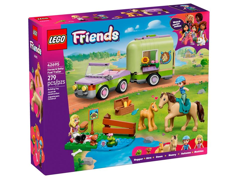LEGO Friends Reboque para Cavalo e Potro - 5