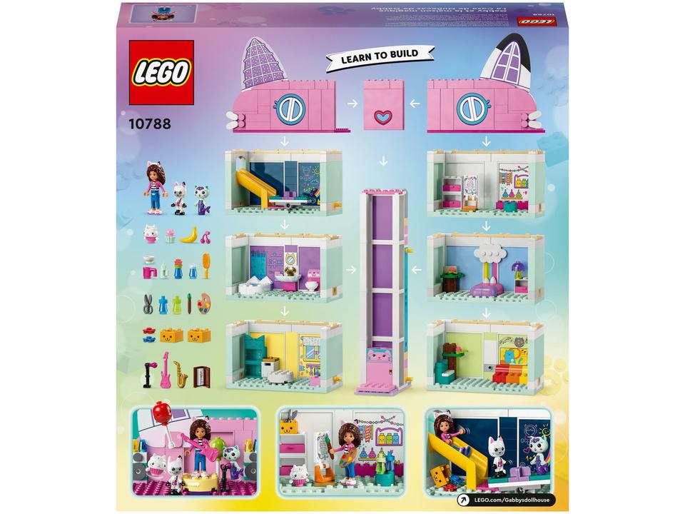 LEGO Gabbys Dollhouse Casa Magica da Gabby - 3