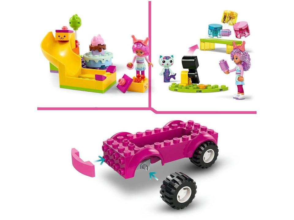 LEGO Gabbys Dollhouse Sala de Festas da Gabby - 3