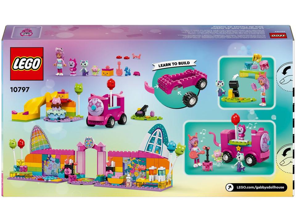 LEGO Gabbys Dollhouse Sala de Festas da Gabby - 6