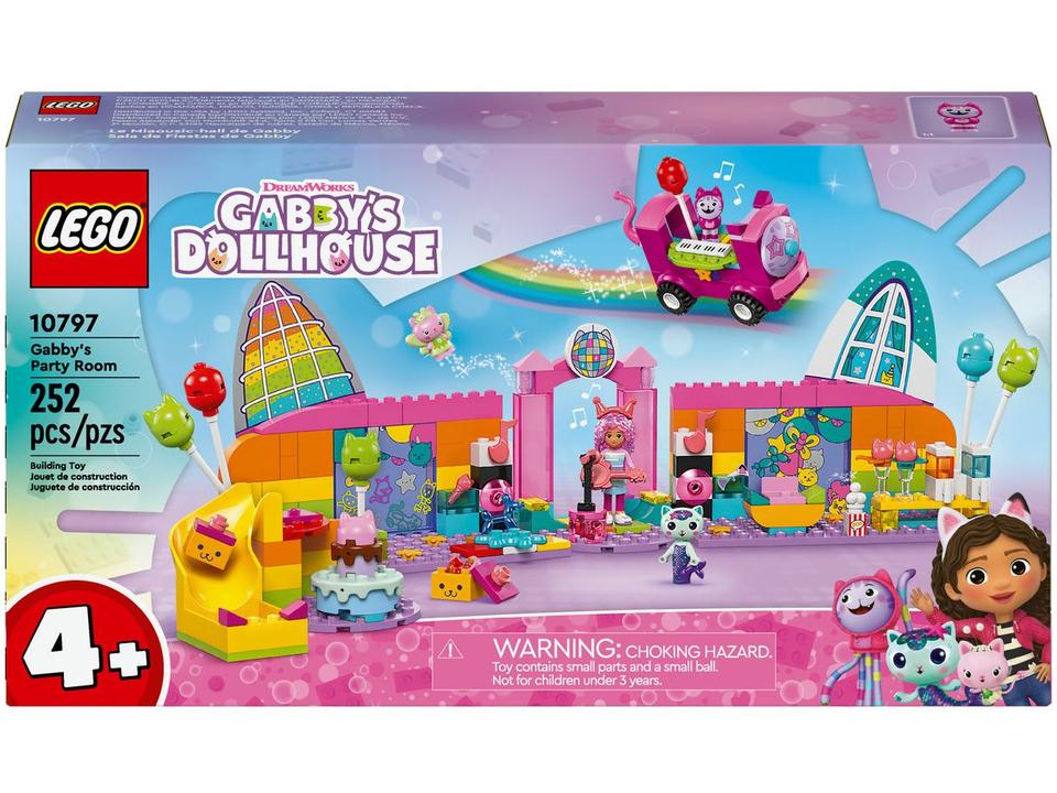 LEGO Gabbys Dollhouse Sala de Festas da Gabby - 5
