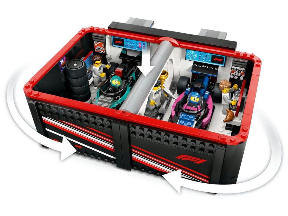 LEGO Garagem de F1 e Carros da Mercedes-AMG e - 5