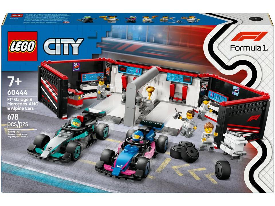 LEGO Garagem de F1 e Carros da Mercedes-AMG e - 8