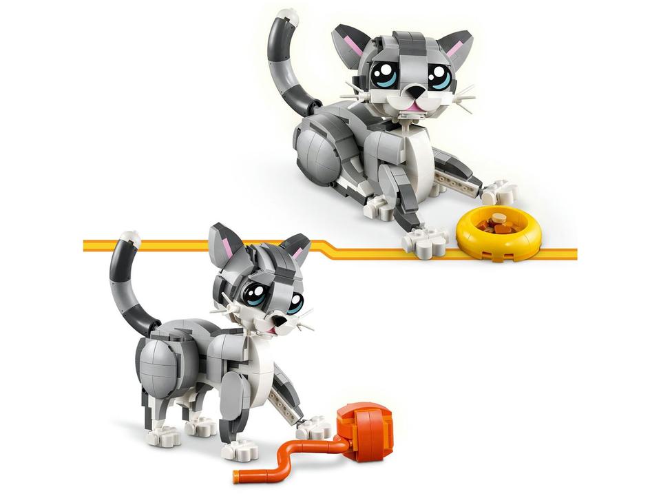 LEGO Gato Brincalhão 3 em 1 31163 407 Peças - 6