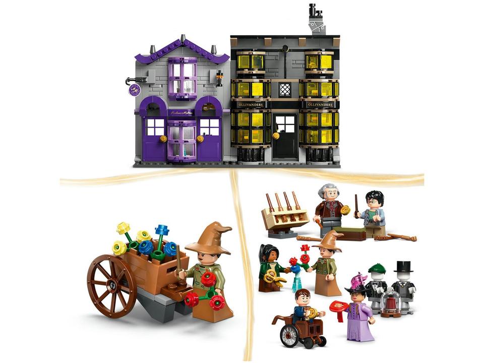 LEGO Harry Potter Olivaras e Madame Malkin Roupas - 5