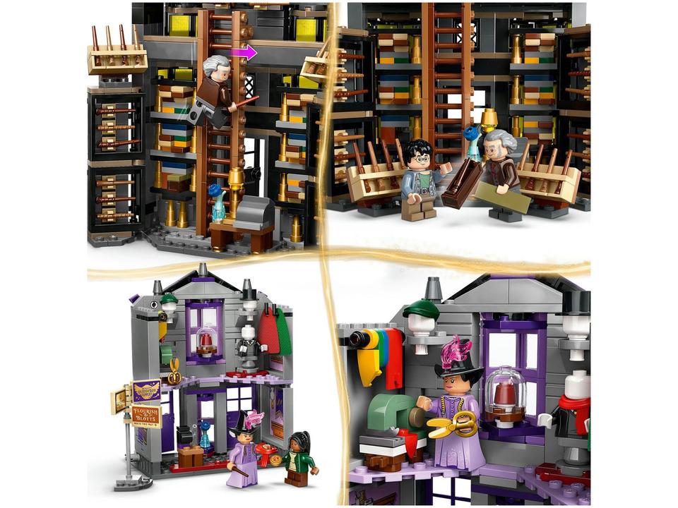 LEGO Harry Potter Olivaras e Madame Malkin Roupas - 4