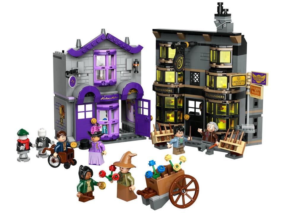 LEGO Harry Potter Olivaras e Madame Malkin Roupas - 6