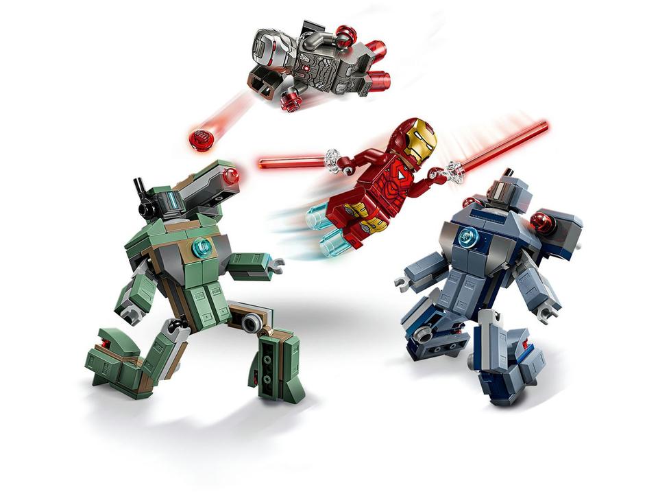 LEGO Homem de Ferro e Máquina de Guerra vs. Drones - 6