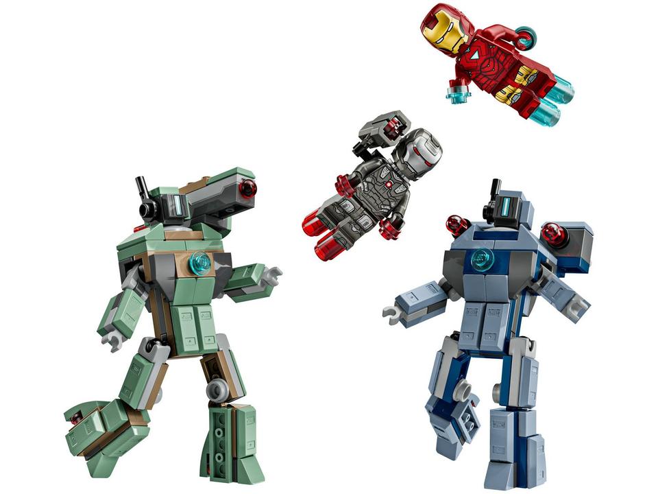 LEGO Homem de Ferro e Máquina de Guerra vs. Drones - 4