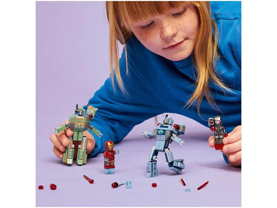 LEGO Homem de Ferro e Máquina de Guerra vs. Drones - 1