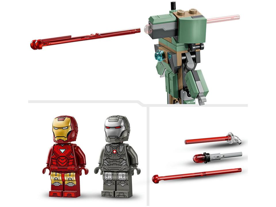 LEGO Homem de Ferro e Máquina de Guerra vs. Drones - 5