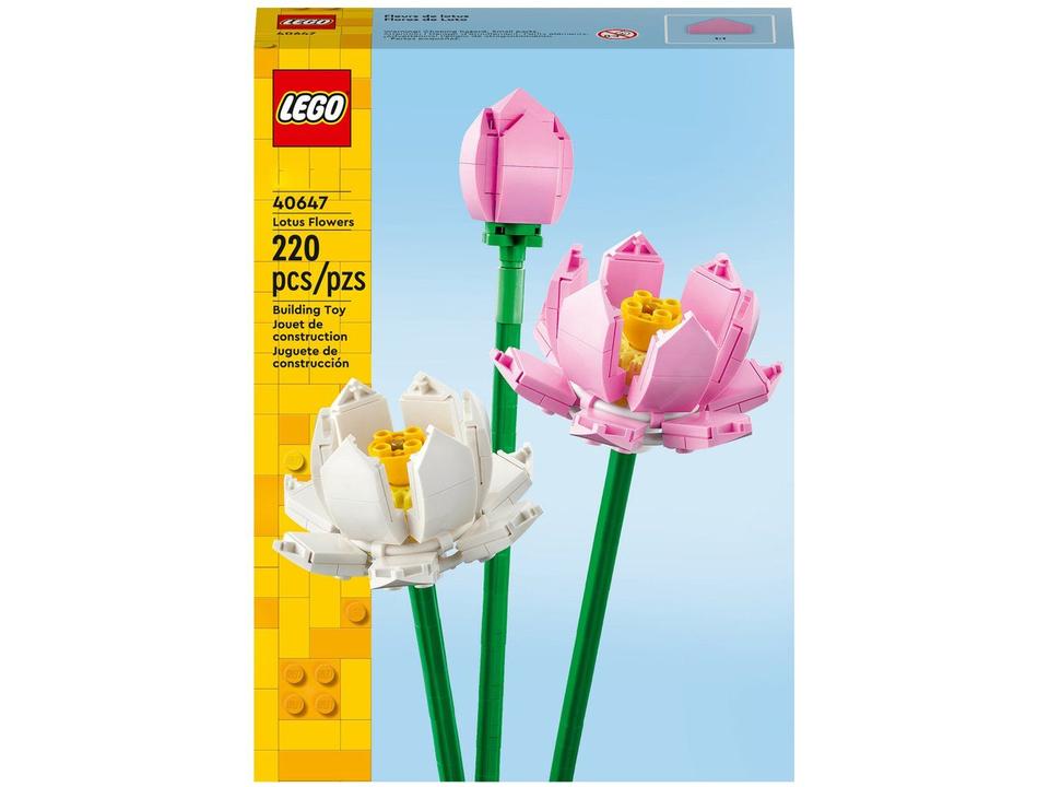 LEGO Iconic Flores de Lótus 40647 220 Peças - 1