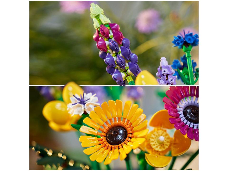 LEGO Icons Buquê de Flores Silvestres 939 Peças - 8