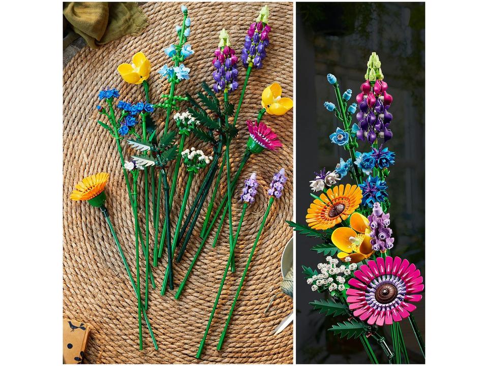 LEGO Icons Buquê de Flores Silvestres 939 Peças - 9