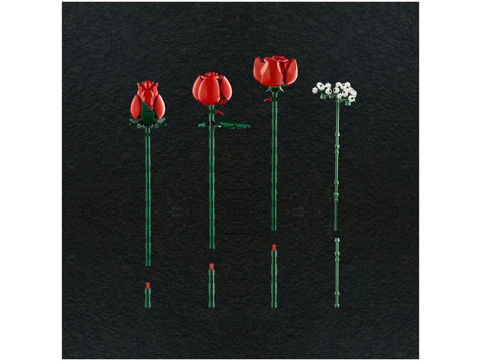 LEGO Icons Buquê de Rosas 10328 822 Peças - 6