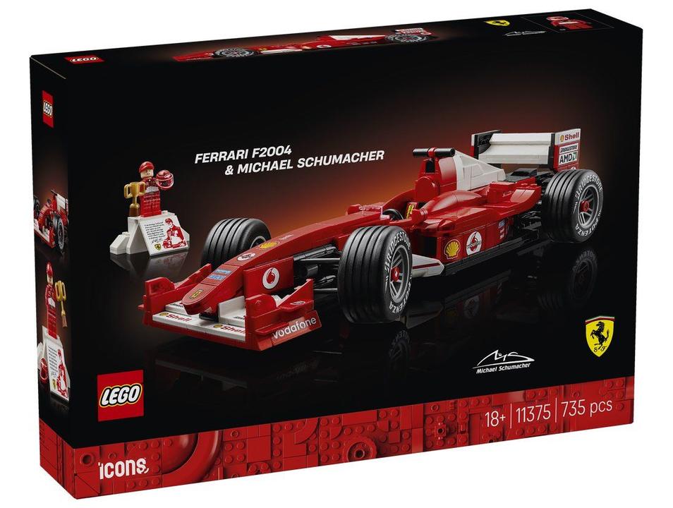 LEGO Icons Ferrari F2004 e Michael Schumacher - 4