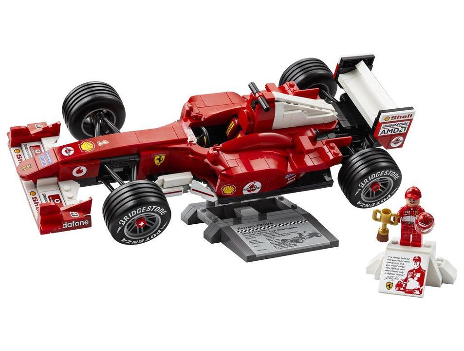 LEGO Icons Ferrari F2004 e Michael Schumacher - 3