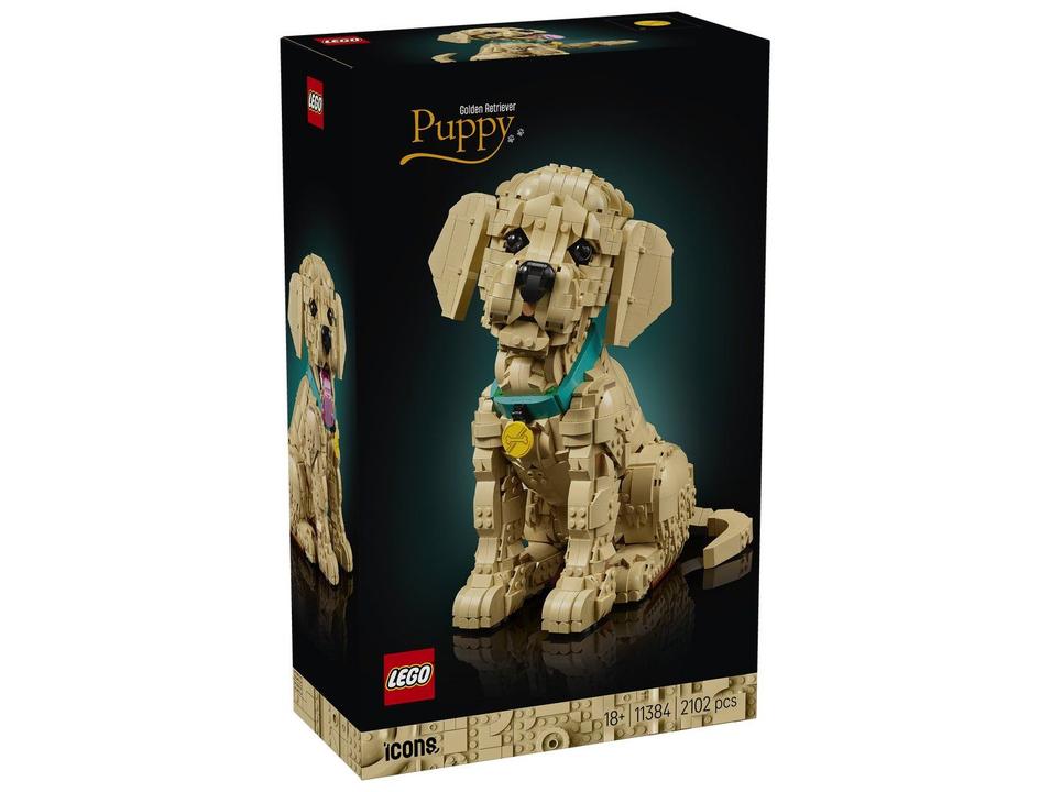 LEGO Icons Filhote de Golden Retriever 11384 - 4