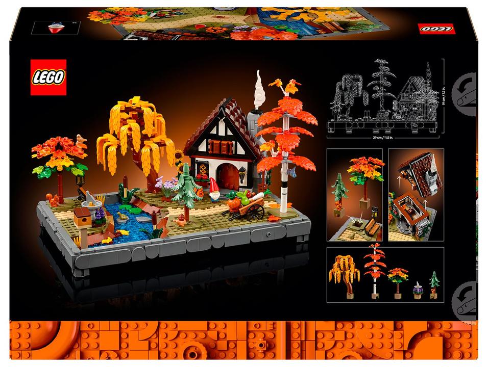 LEGO Icons Jardim Casa de Campo Outono 11372 - 6