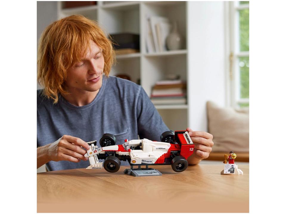 LEGO Icons McLaren MP4/4 e Ayrton Senna - 3