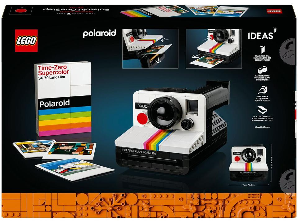 LEGO Ideas Câmera Polaroid OneStep SX-70 - 9