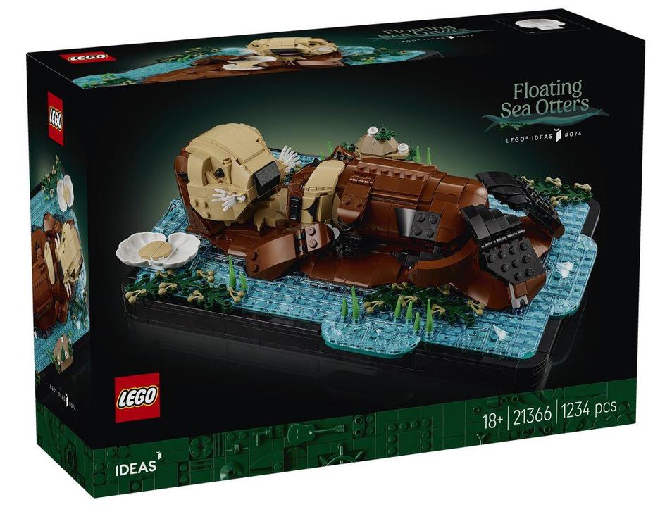 LEGO Ideas Lontras Marinhas Flutuantes 21366 - 5