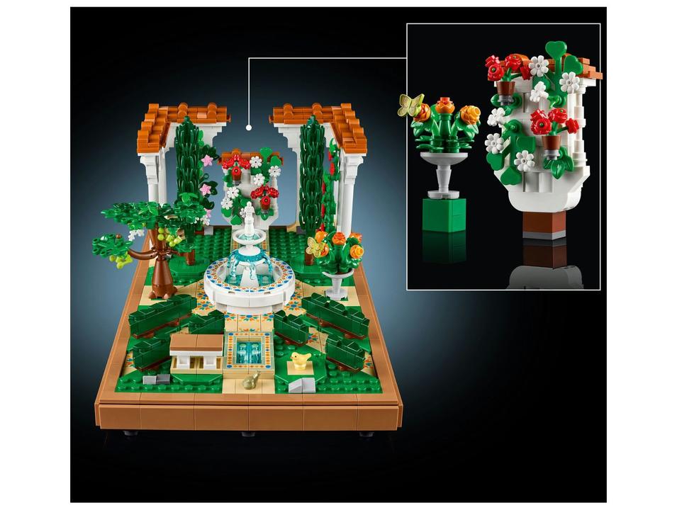 LEGO Jardim com Fonte 10359 1302 peças - 5