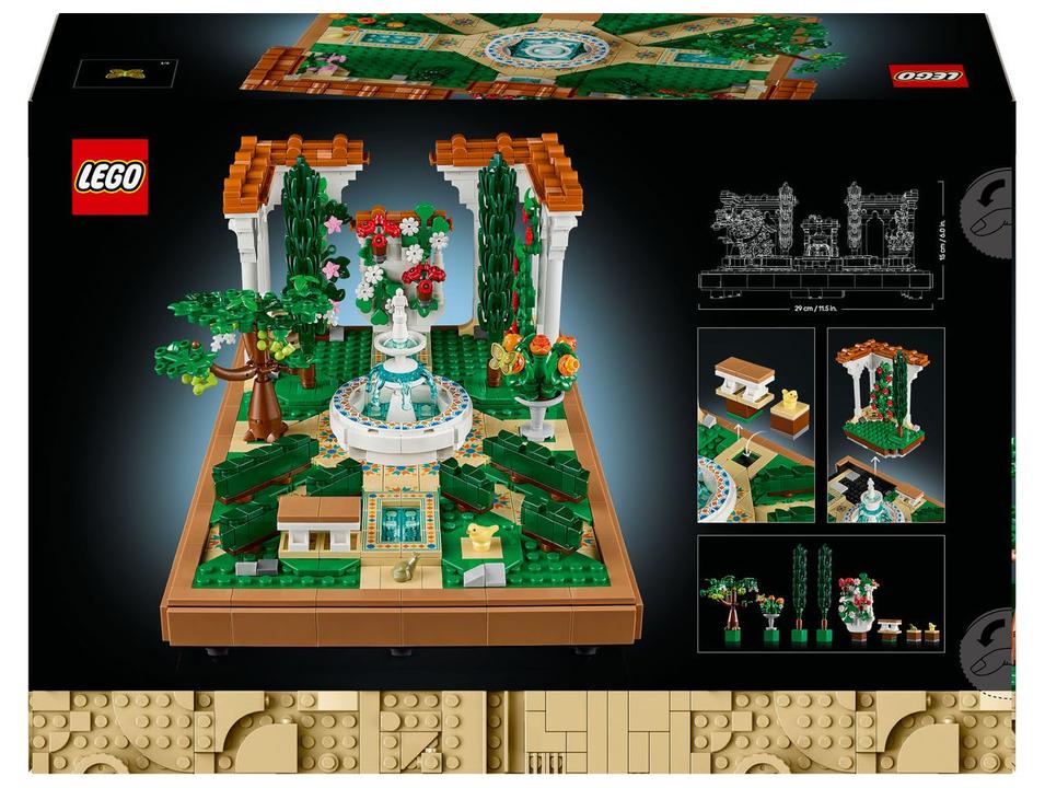 LEGO Jardim com Fonte 10359 1302 peças - 8