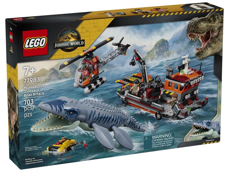 LEGO Jurassic World Ataque de Barco do Dinossauro - 5