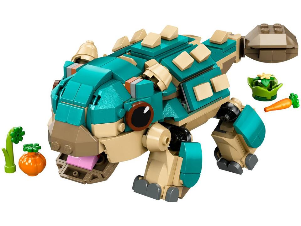 LEGO Jurassic World Bebê Bolota  Anquilossauro - 6