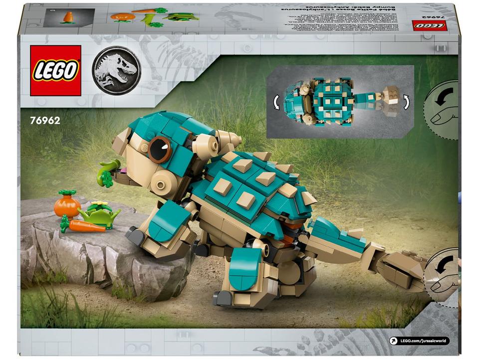 LEGO Jurassic World Bebê Bolota  Anquilossauro - 8