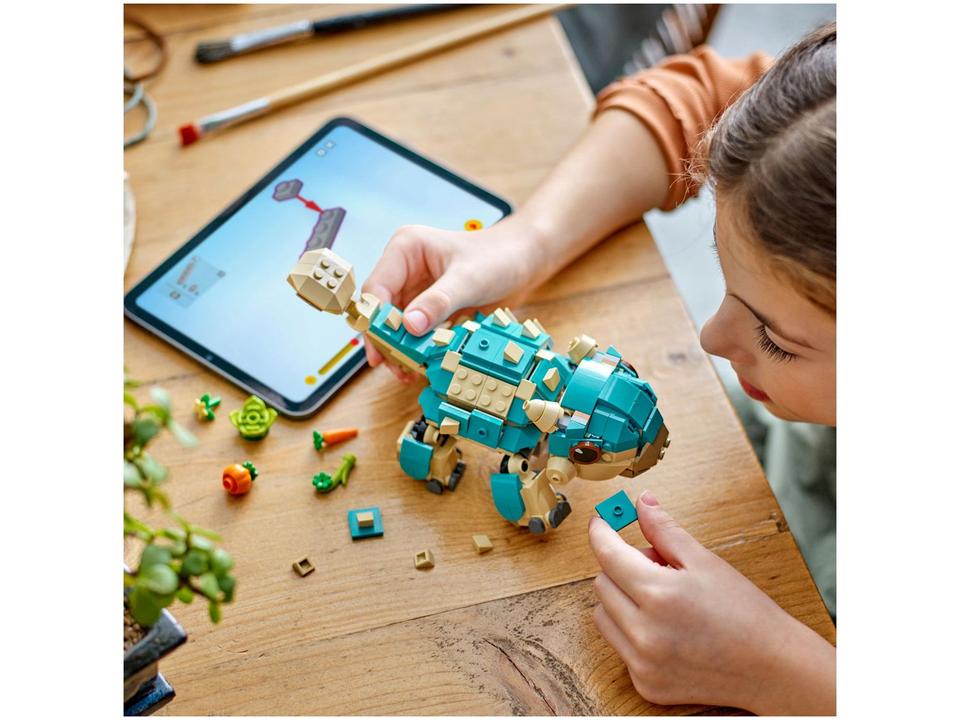 LEGO Jurassic World Bebê Bolota  Anquilossauro - 1