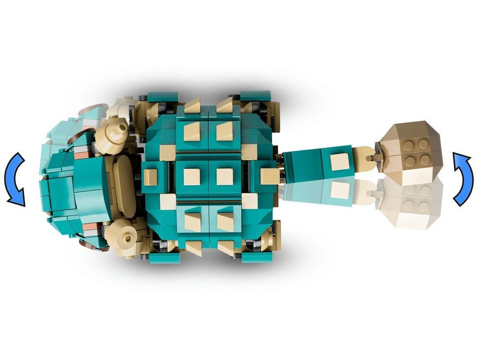 LEGO Jurassic World Bebê Bolota  Anquilossauro - 4
