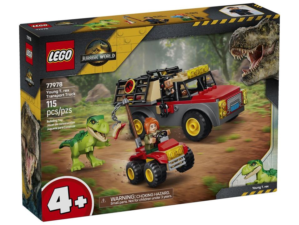LEGO Jurassic World Caminhão de Transporte de - 5