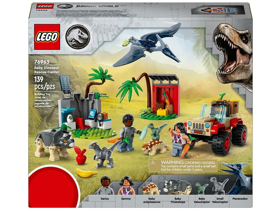 LEGO Jurassic World Centro de Resgate dos Filhotes - 1