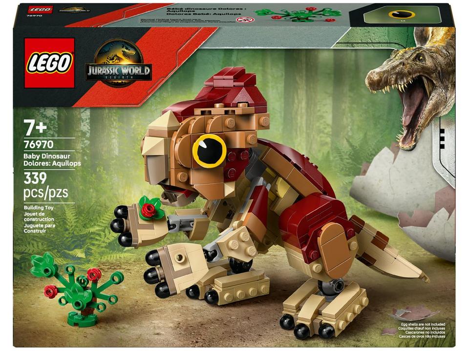 LEGO Jurassic World Dinossauro Bebê Dolores - 8