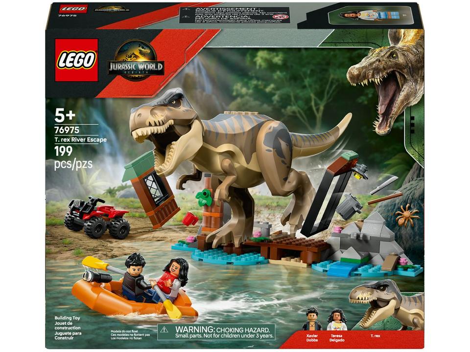 LEGO Jurassic World Fuga no Rio do T-Rex - 8