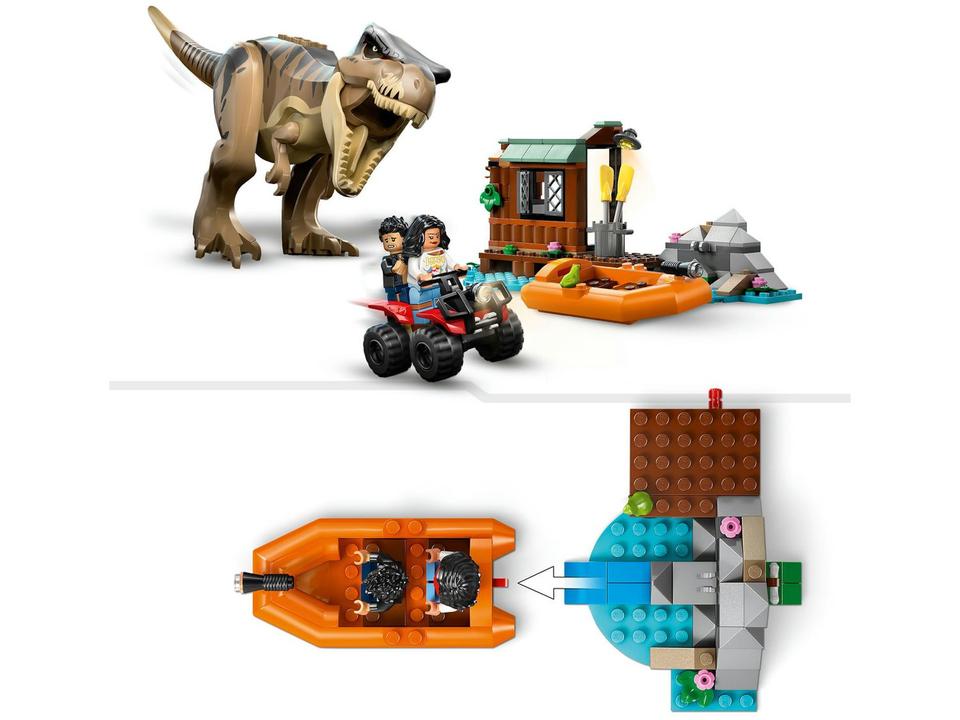 LEGO Jurassic World Fuga no Rio do T-Rex - 6